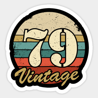 Vintage 1979 Sticker